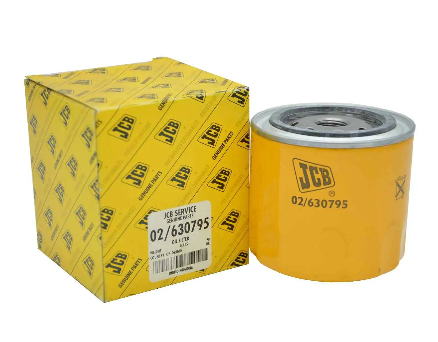 Filtr oleju silnikowego minikoparki – oryginalna część JCB | Interhandler Białystok