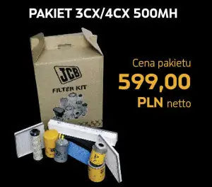 Zestaw filtrow 3CX 4CX serwis tier 3 pakiet 3CX 4CX 500mh nowy – oryginalna część JCB | Interhandler Białystok