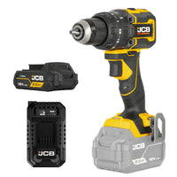 Wiertarko wkrętarka z udarem bezszczotkowa JCB 18PCD-75 75 Nm – wiertarka udarowa, widok produktu