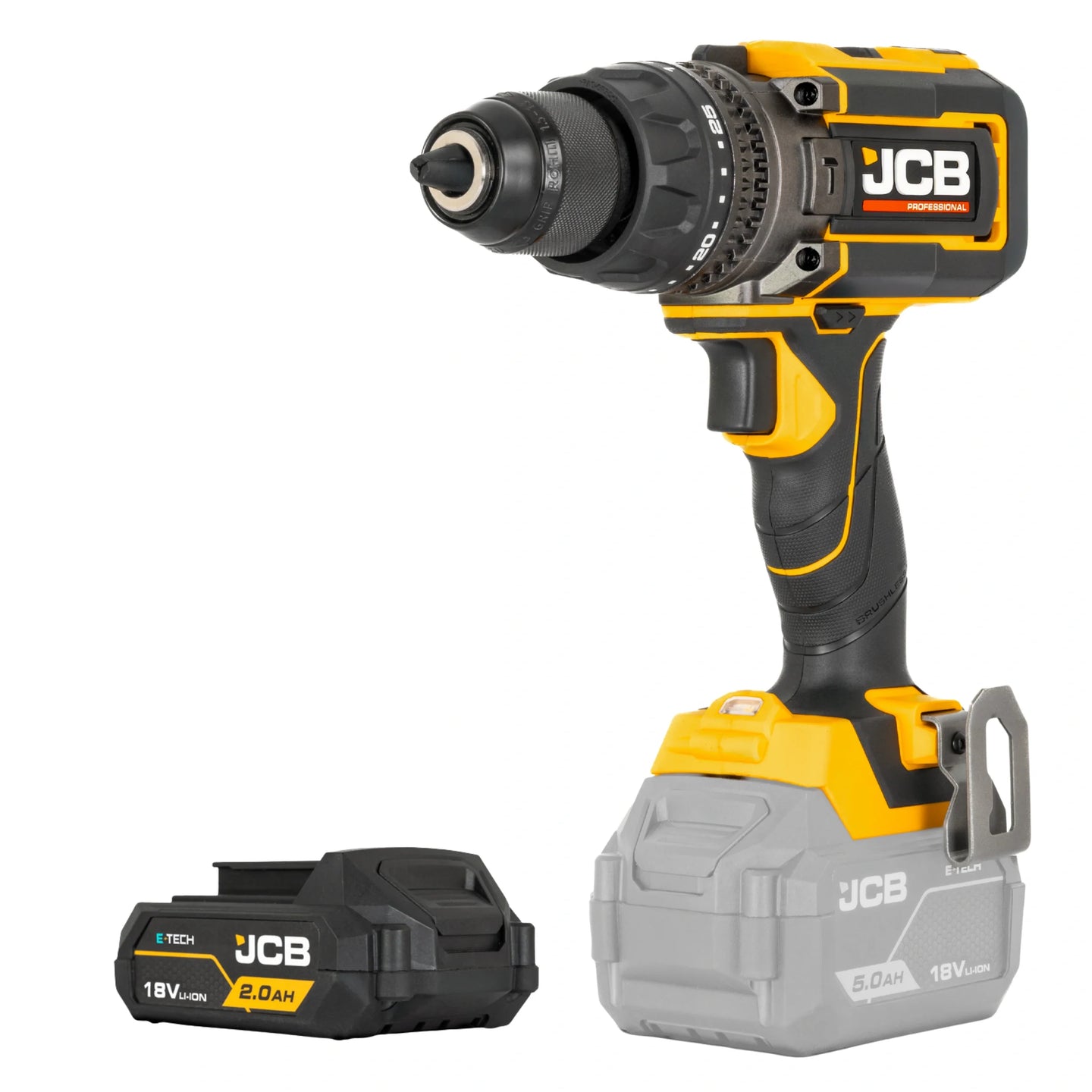 Wiertarko-wkrętarka 18V JCB 18PCD-160 160 Nm – wiertarko wkrętarka zestaw, widok produktu