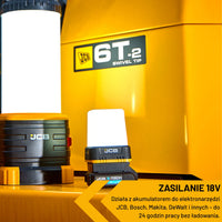 JCB Lampa 1600 lm zasilana akumulatorem elektronarzędzia