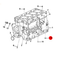 JCB Oring Uszczelka Silnik Koparka 320/01656 Oryginał