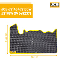 Dywanik eva 3d koparka js145w js160w js175w sv – oryginalna część JCB | Interhandler Gdańsk