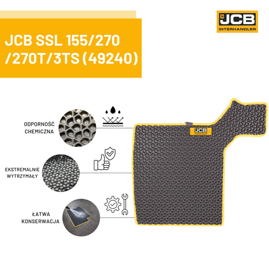 JCB Dywanik EVA 3D Ładowarka SSL 155 270 270T 3TS 49240