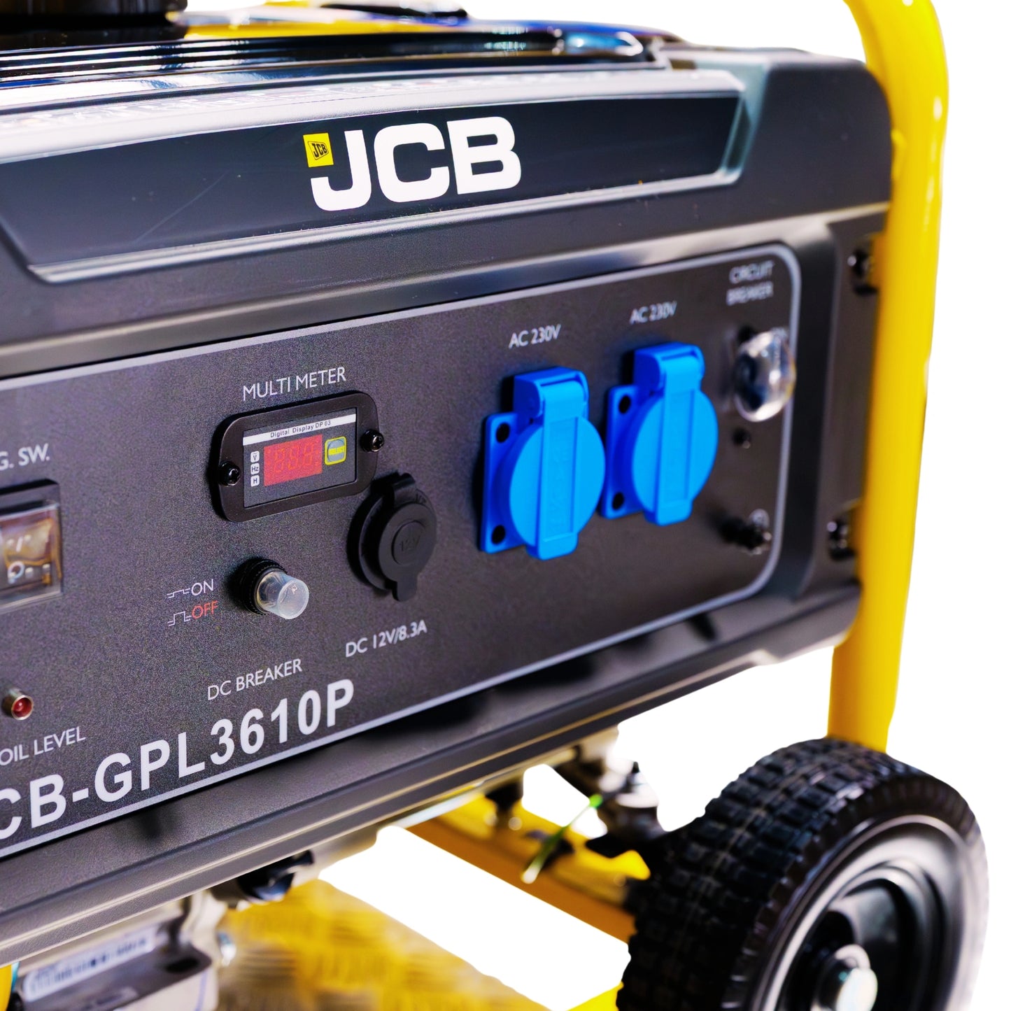 Agregat prądotwórczy JCB 3,6 kW – z AVR do domu i na budowę