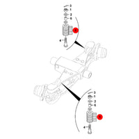 JCB Sprężyna Koparka Ładowarka 3CX 4CX 814/00425 Oryginał