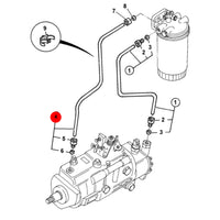JCB Rurka Hydrauliczny Koparka Ładowarka 02/201845 Oryginał