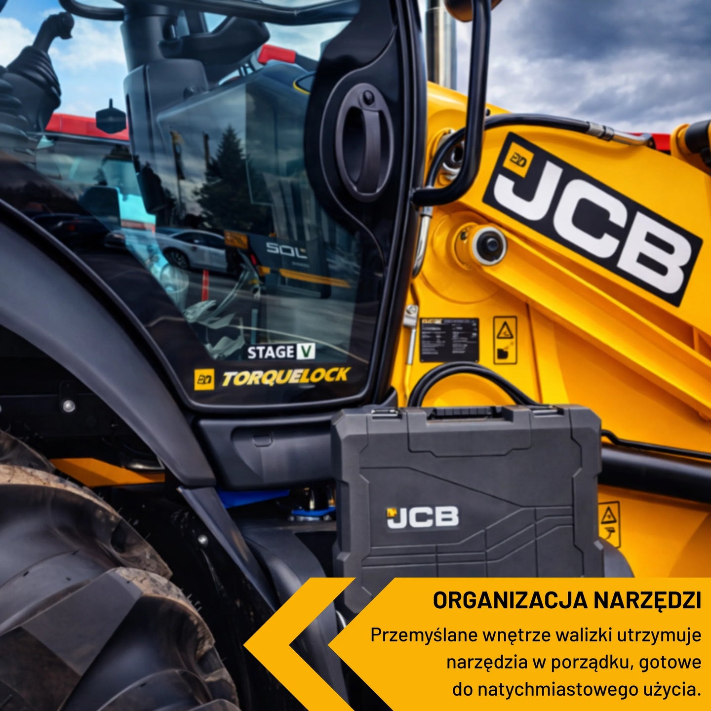 Pianka EVA JCB 120mm – walizka narzędziowa