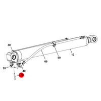 JCB Śruba Koparka Ładowarka Części 1391/3317 Oryginał