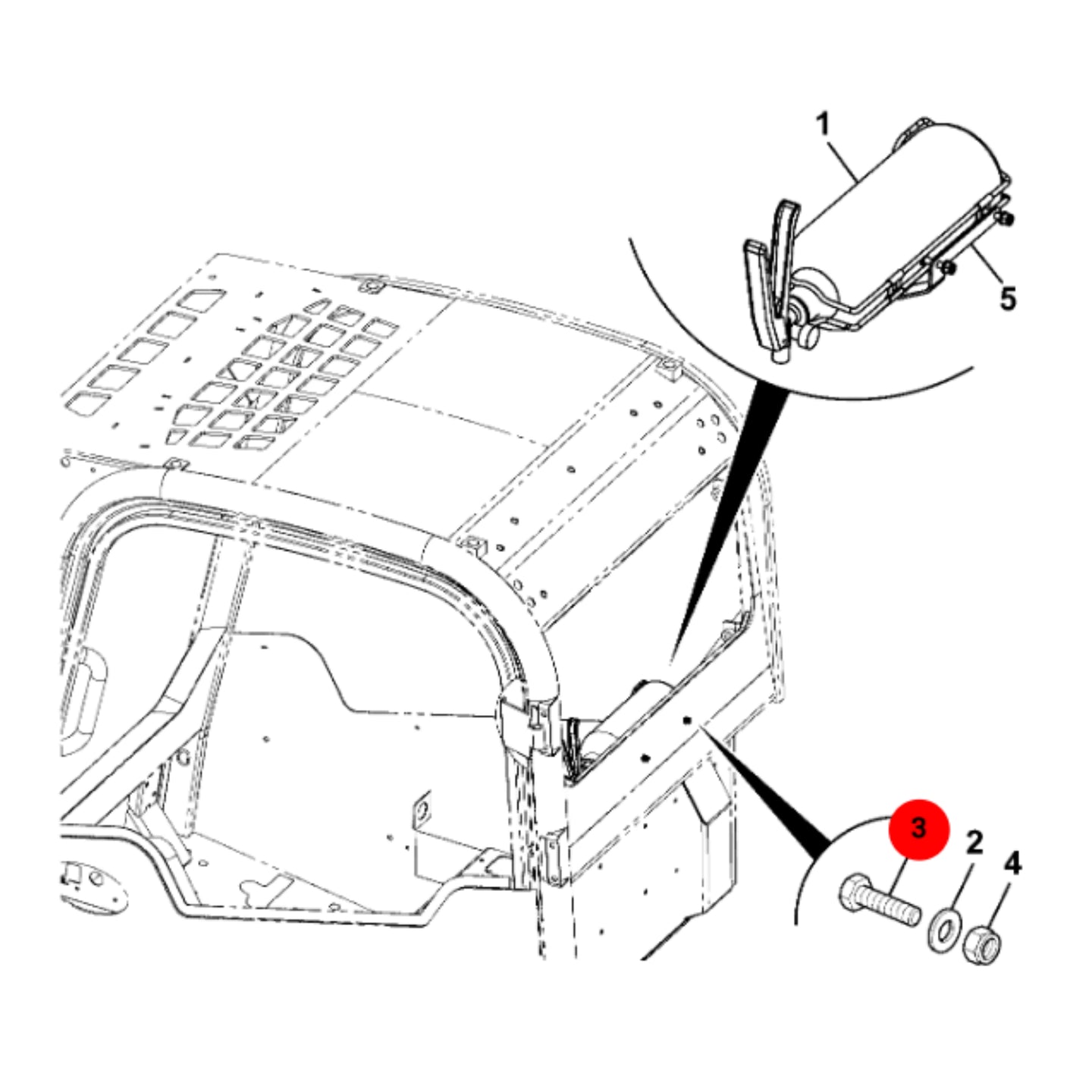 JCB Śruba Koparka Ładowarka Części 1315/0208Z Oryginał