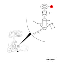 JCB Podkładka Oporowa Koparka Ładowarka 3CX 4CX 831/00114 Oryginał