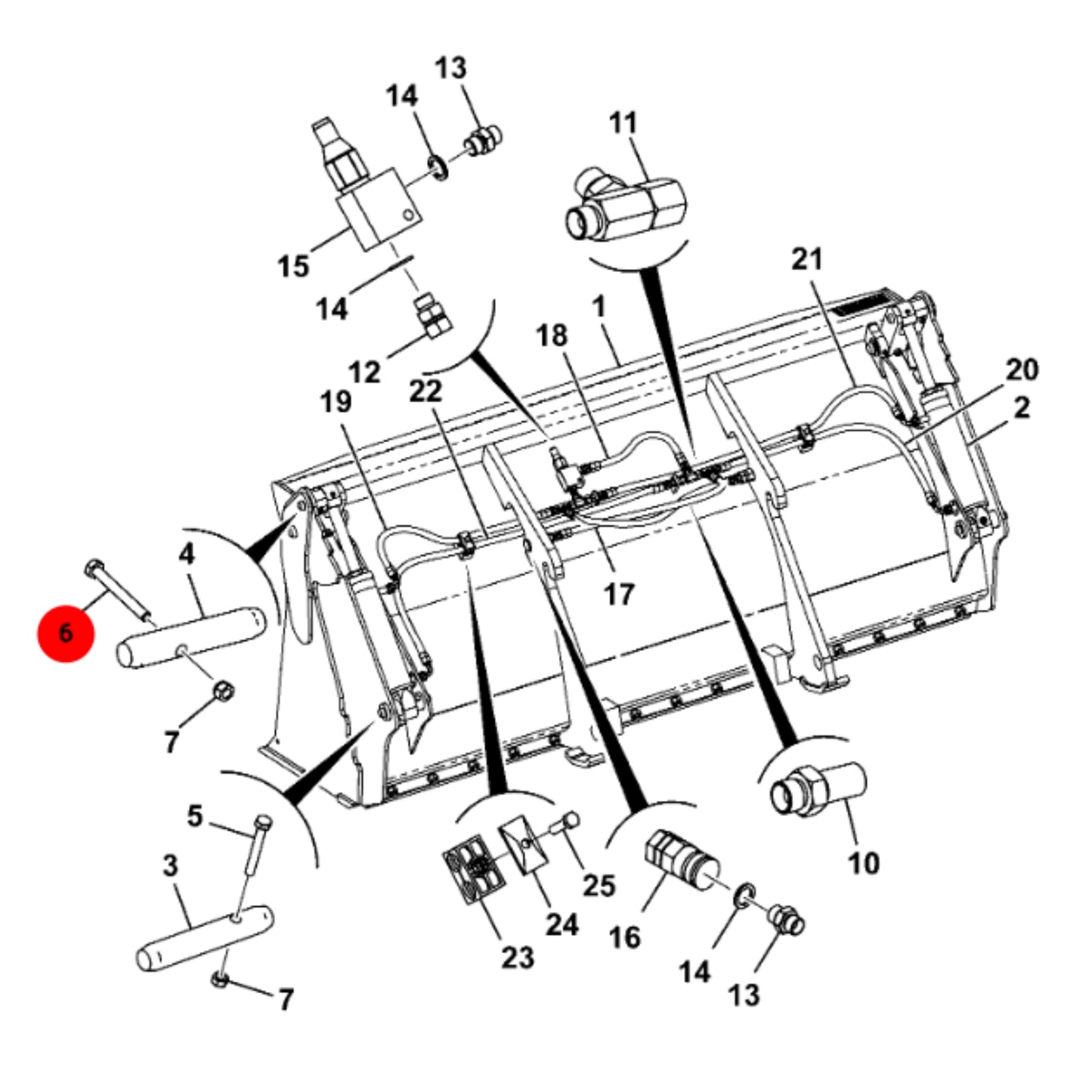 JCB Śruba M8x70 Koparka Ładowarka Części 1315/3316D Oryginał
