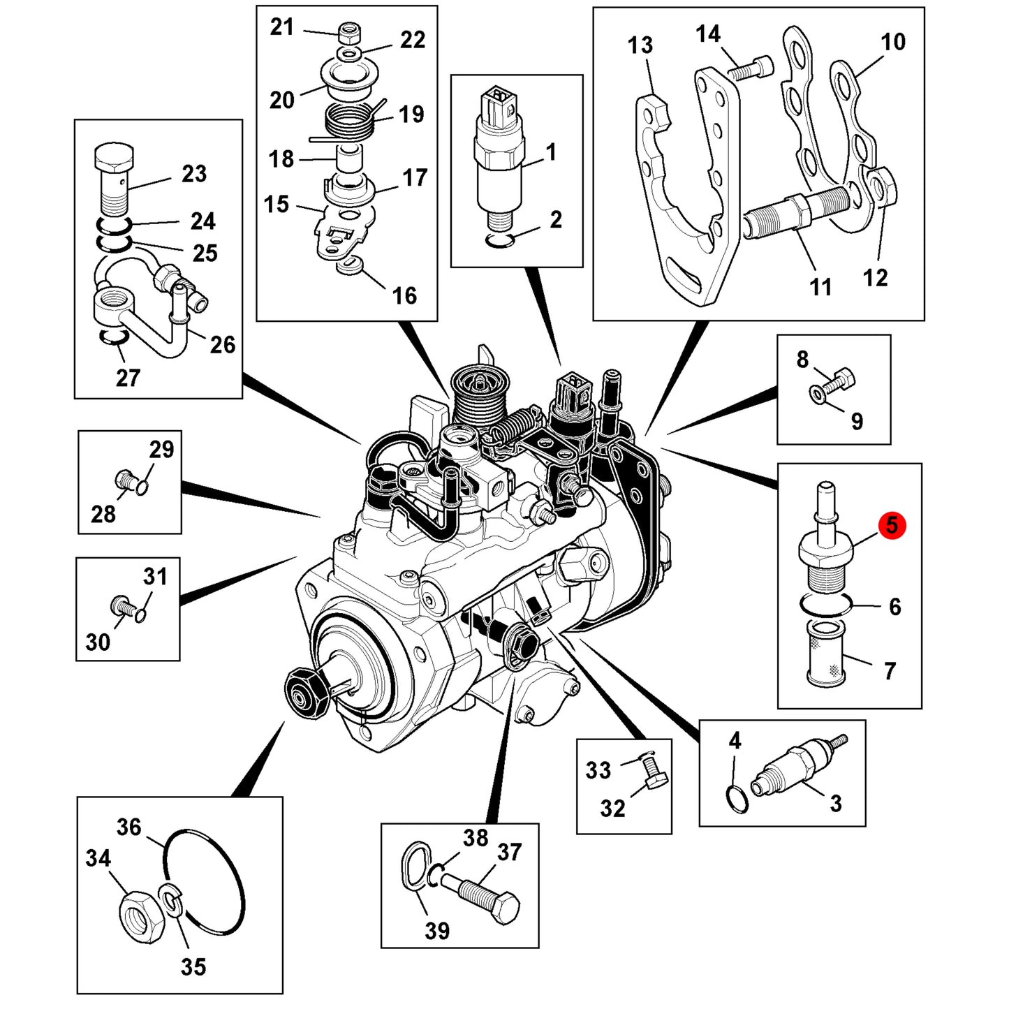 JCB Złącze Hydrauliczny Koparka Ładowarka 17/922429 Oryginał