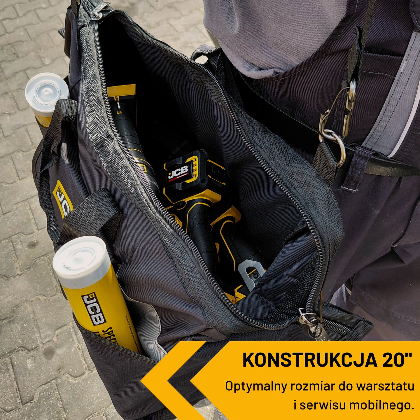 Walizka narzędziowa JCB (JCB-KBAG)