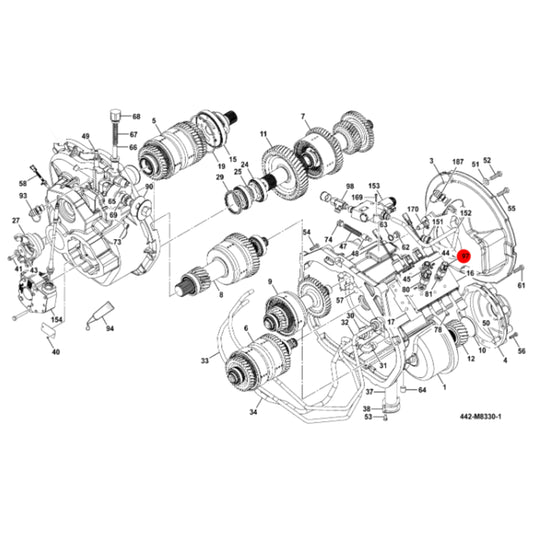 JCB Czujnik 701/M4382 Oryginał