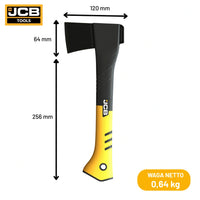 Siekiera do łupania JCB 320mm – siekiera do drewna