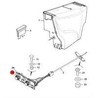 JCB Przełącznik 4-Poz Wentylatora Koparka Ładowarka 3CX 923/10103 Oryginał
