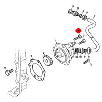 JCB Śruba Koparka Ładowarka Części 02/291033 Oryginał