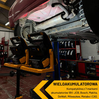 Lampa robocza akumulatorowa JCB 6500 lm – oświetlenie placu budowy