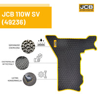 Dywanik eva 3d koparka kolowa 110w sv – oryginalna część JCB | Interhandler Białystok