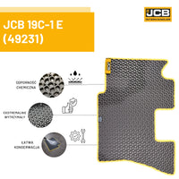 Dywanik eva 3d minikoparka 19c 1 e – oryginalna część JCB | Interhandler Białystok