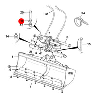 JCB Podkładka Sprężysta M10 Koparka Ładowarka 3CX 4CX 1425/0008Z Oryginał