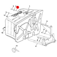 JCB Tulejka Dystansowa Mechaniczny Koparka Ładowarka 123/06253 Oryginał