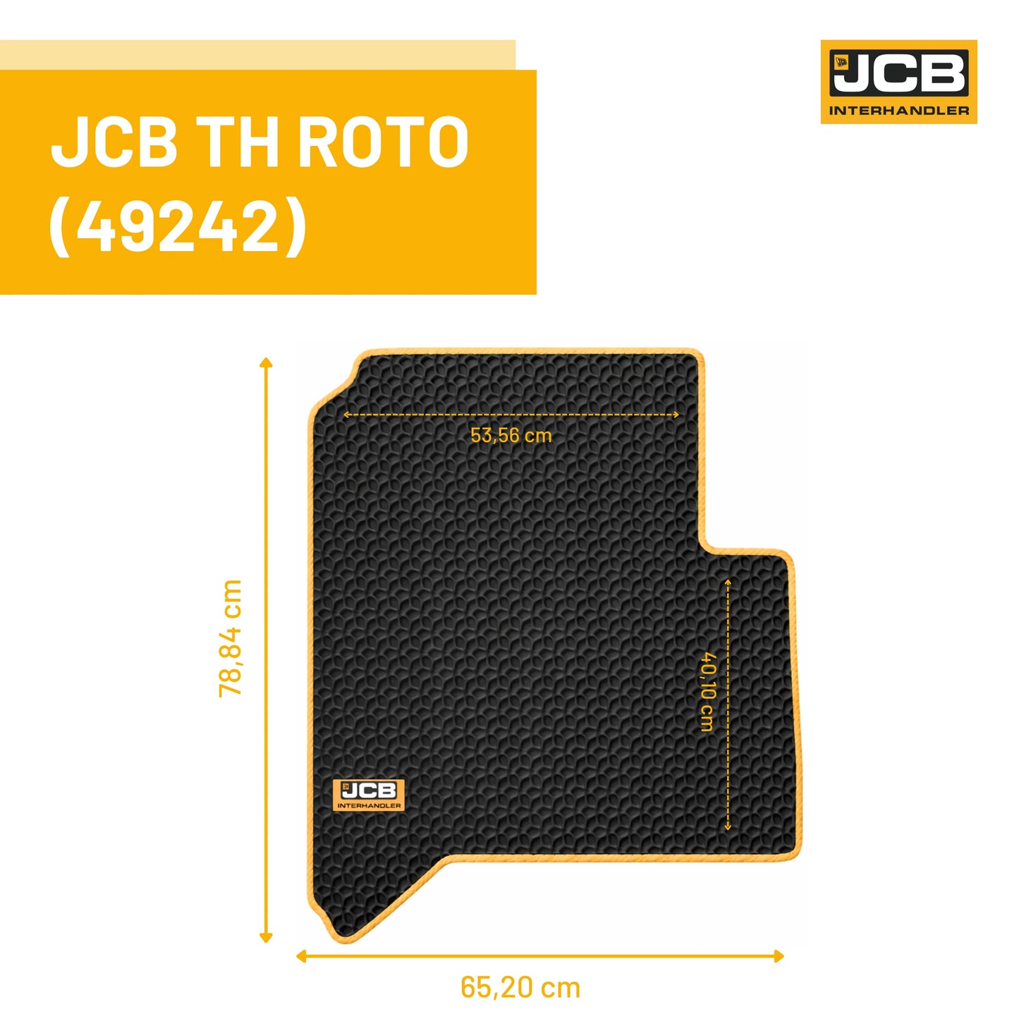 Dywanik eva 3d ładowarka TH roto – oryginalna część JCB | Interhandler Szczecin
