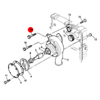 JCB Śruba Koparka Ładowarka Części 02/291019 Oryginał