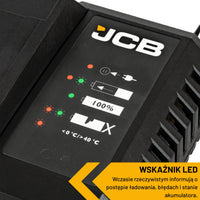 Szybka ładowarka 18V JCB – ładowarka 18V 4a