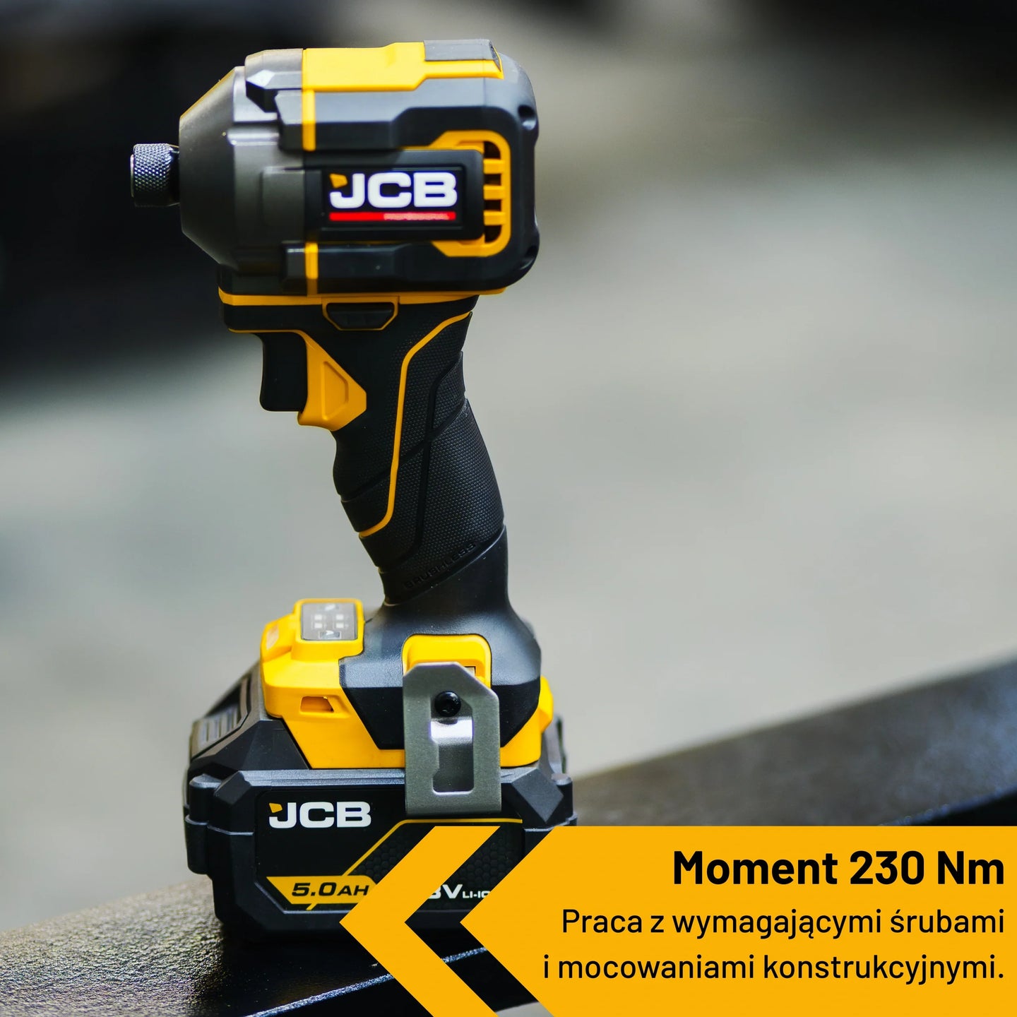 Zakrętarka elektryczna JCB 230Nm – zakrętarka akumulatorowa