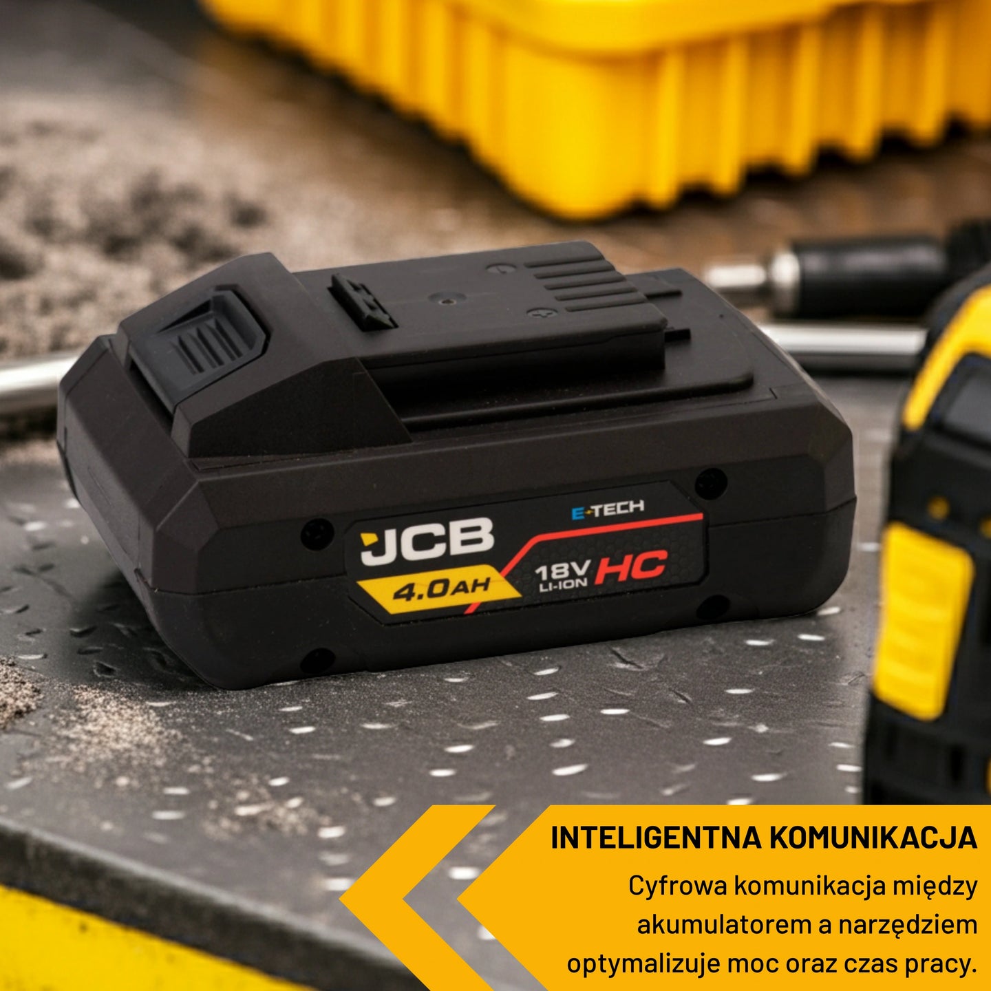 Akumulator JCB 18V Li-Ion 18V 4.0 Ah – do elektronarzędzi akumulatorowych