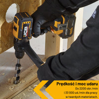 Zestaw narzędzi JCB 160Nm – zestaw elektronarzędzi
