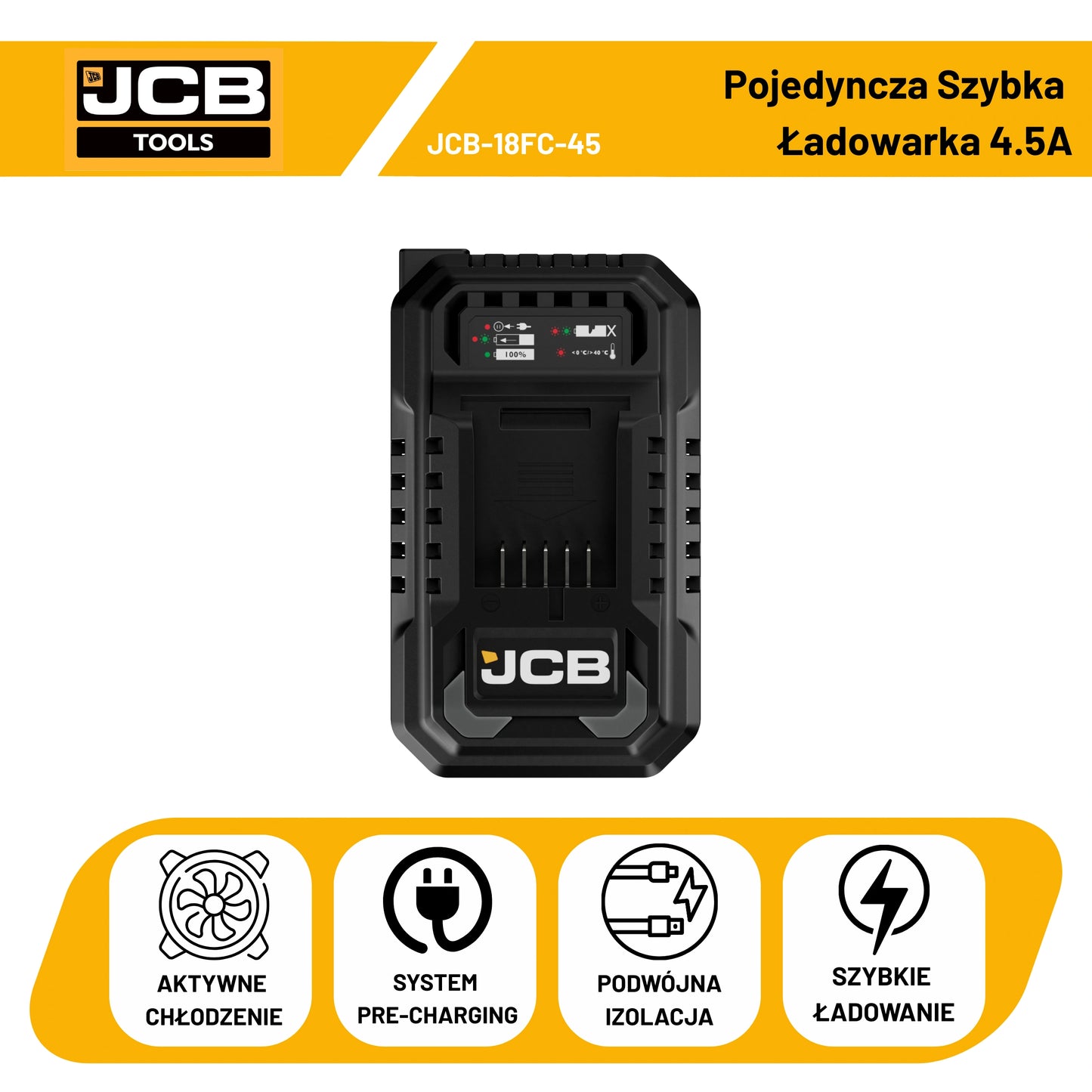 Akumulator JCB 18V Li-Ion 18V (JCB-18FC-45)
