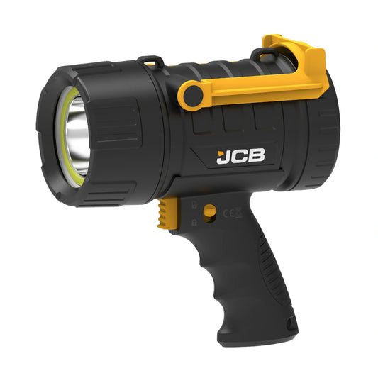 Latarka warsztatowa LED JCB 1400 lm – latarka poszukiwawcza